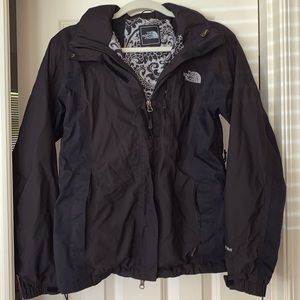 Black Waterproof NorthFace Jacket